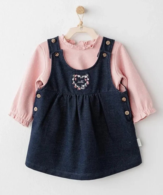 Andy Wawa Elbise Takım Mon Petit Amour Denim