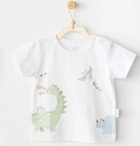 Andy Wawa T-Shirt Casual Beyaz