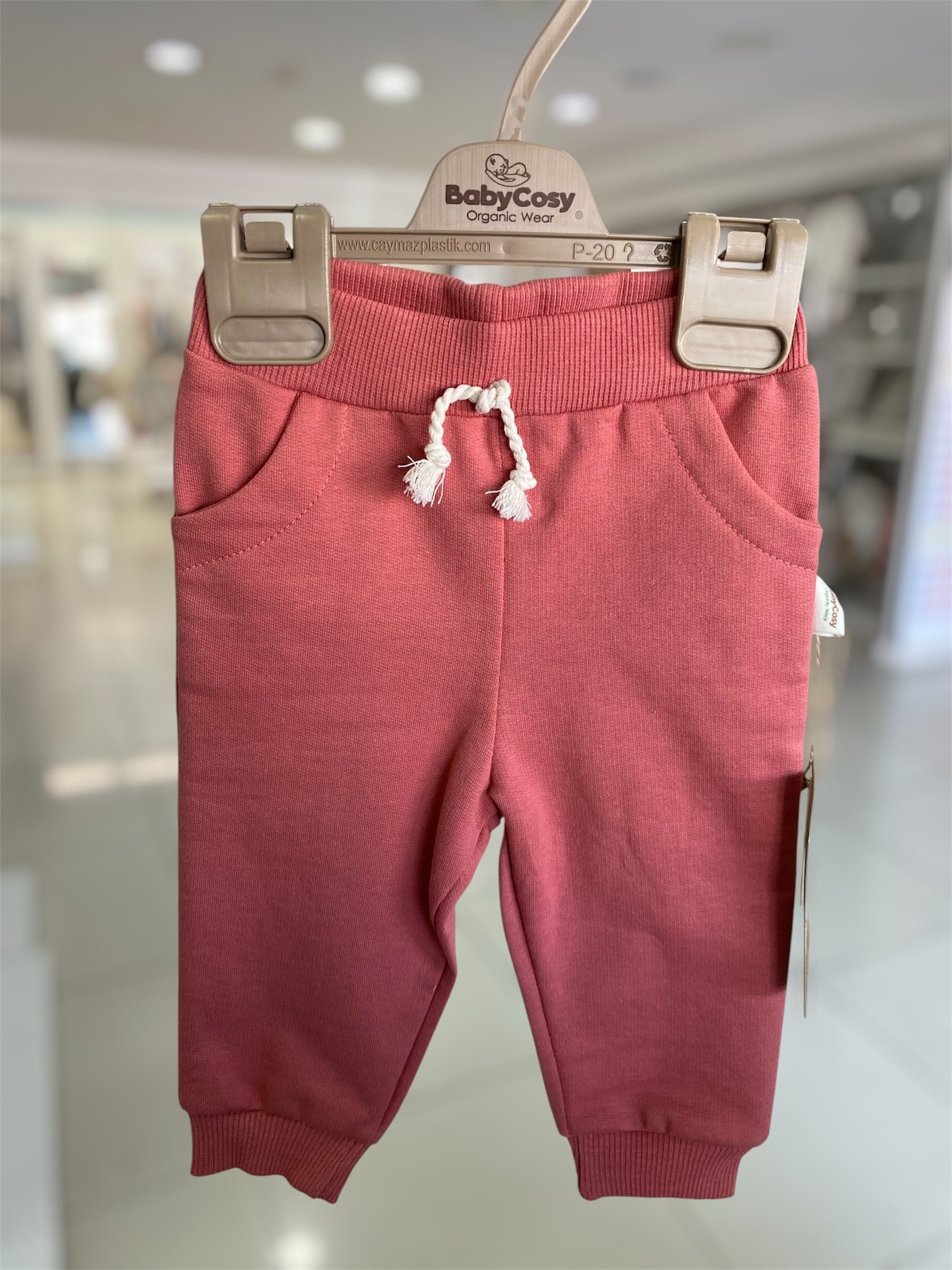 BabyCosy Organik Pantolon Pembe