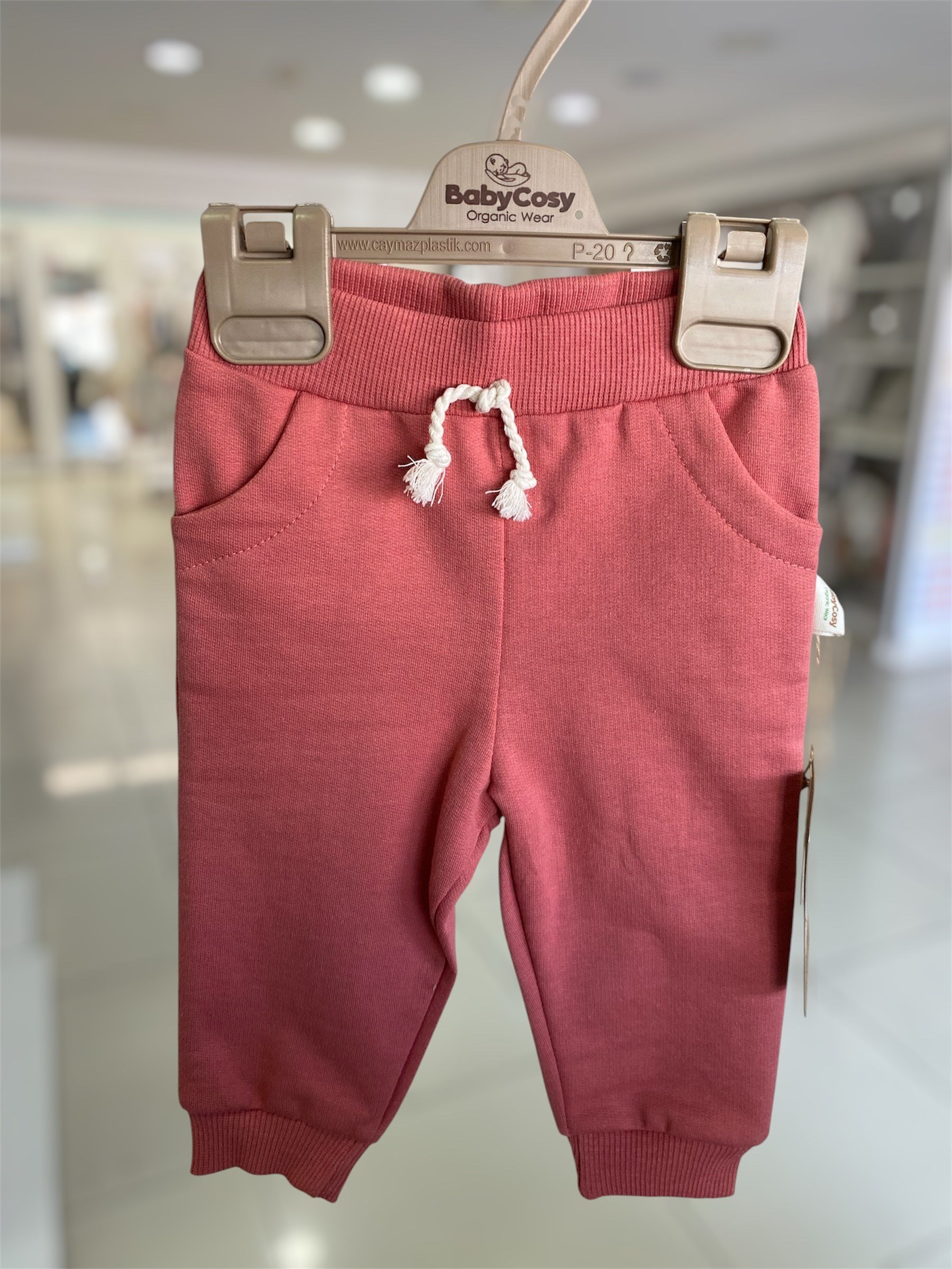 BabyCosy Organik Pantolon Pembe