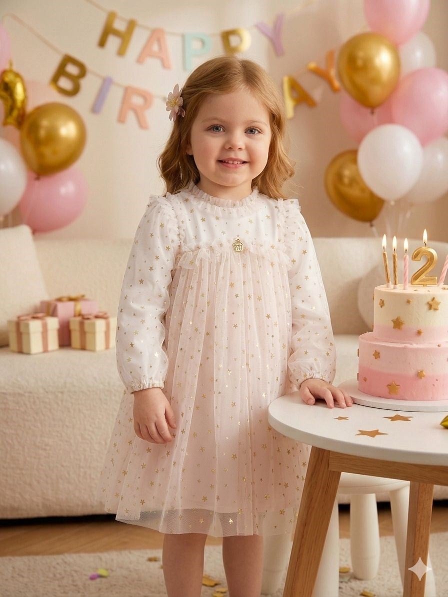 Babydoll Elbise Babydola Pembe Asortili