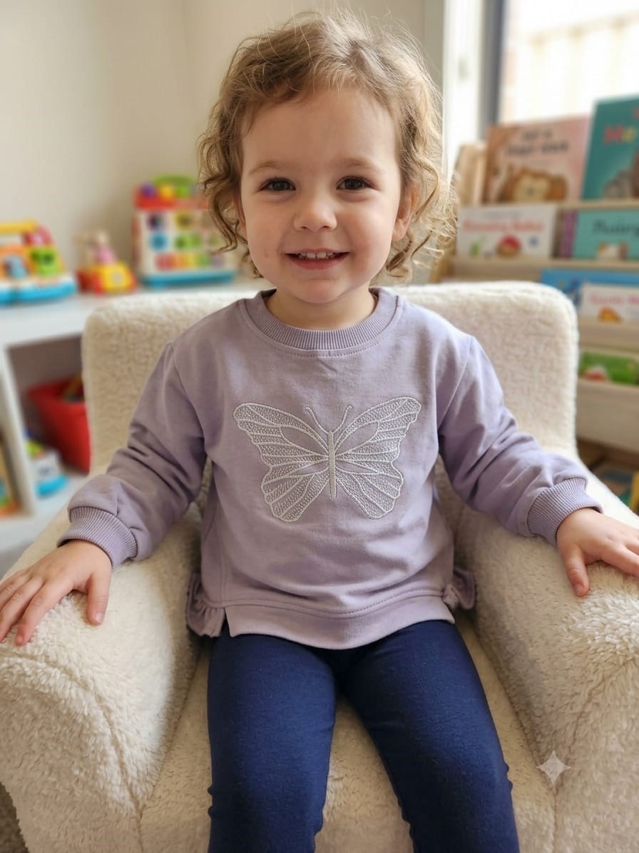 Babydoll Sweatshirt Divo-KLBK