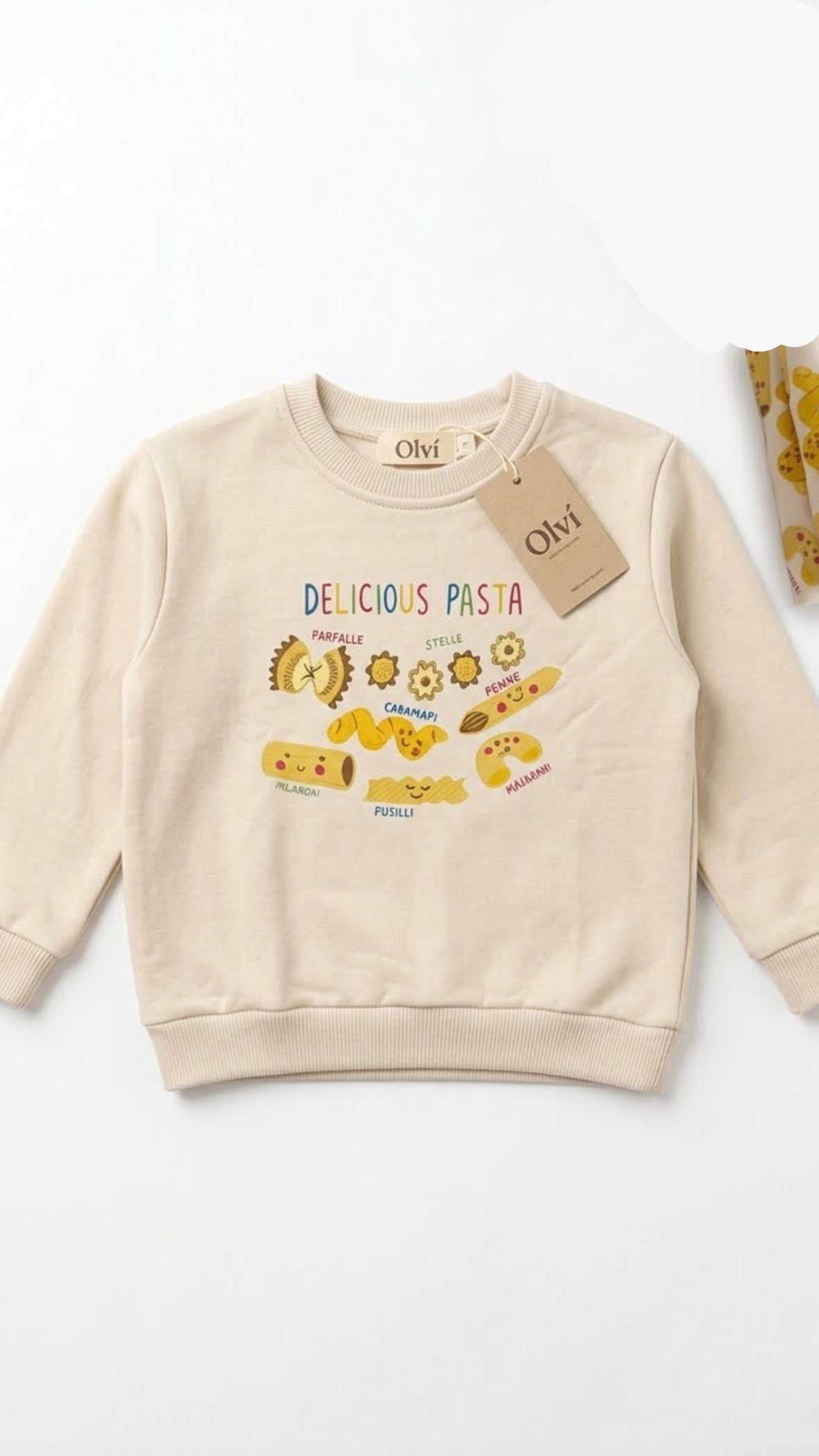 Babydoll Sweatshirt Tuffy Asortili