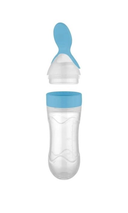 Babyjem Sıkmalı Kaşık Mavi