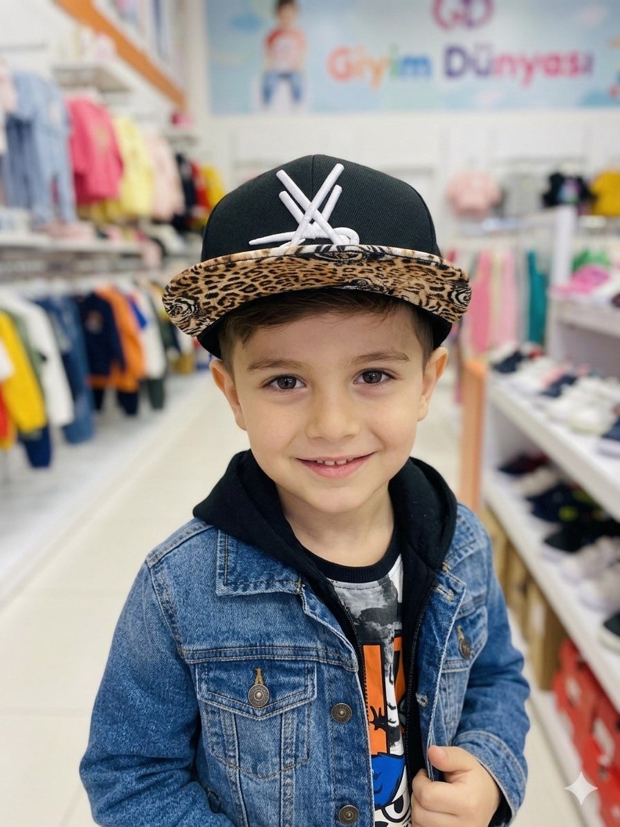 Bay Şapkacı Kep Hiphop Siyah