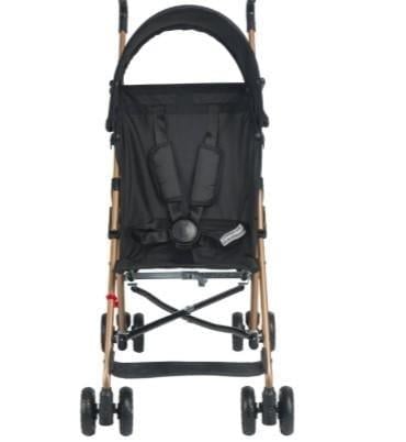 Be-Be Basic Pratik Baston Bebek Arabası Gold Siyah