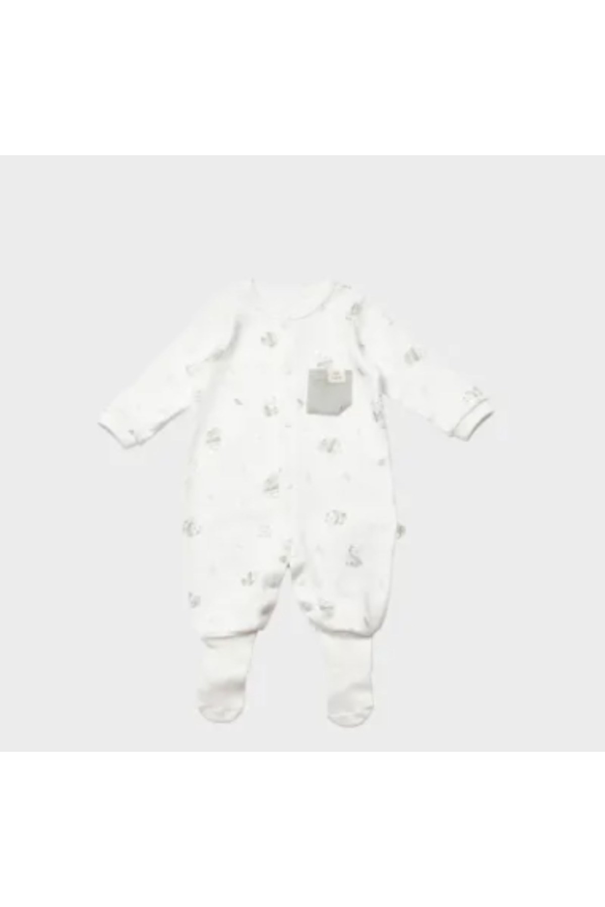 Bibaby Organik Tulum Patikli Love Our Earth Yeşil