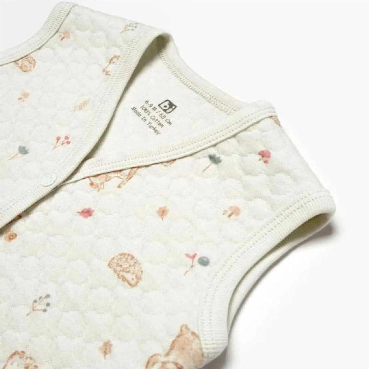 Bibaby Yelek Little Deer Mint - Powder