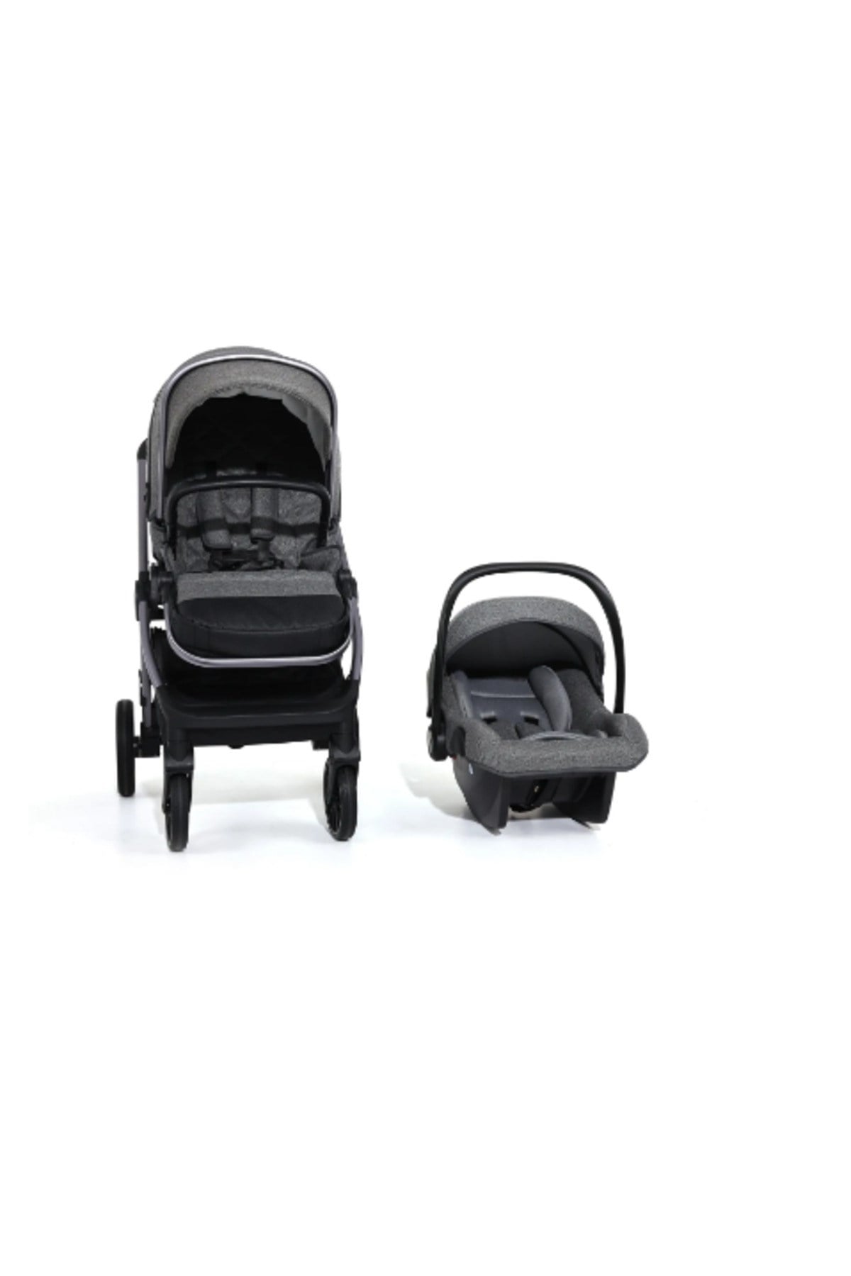Duux Pro Max Travel Sistem Bebek Arabası Grey