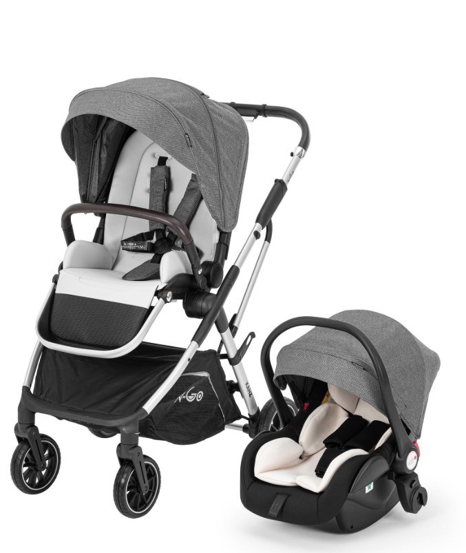 Kanz N-Go Travel Sistem Bebek Arabası Gri