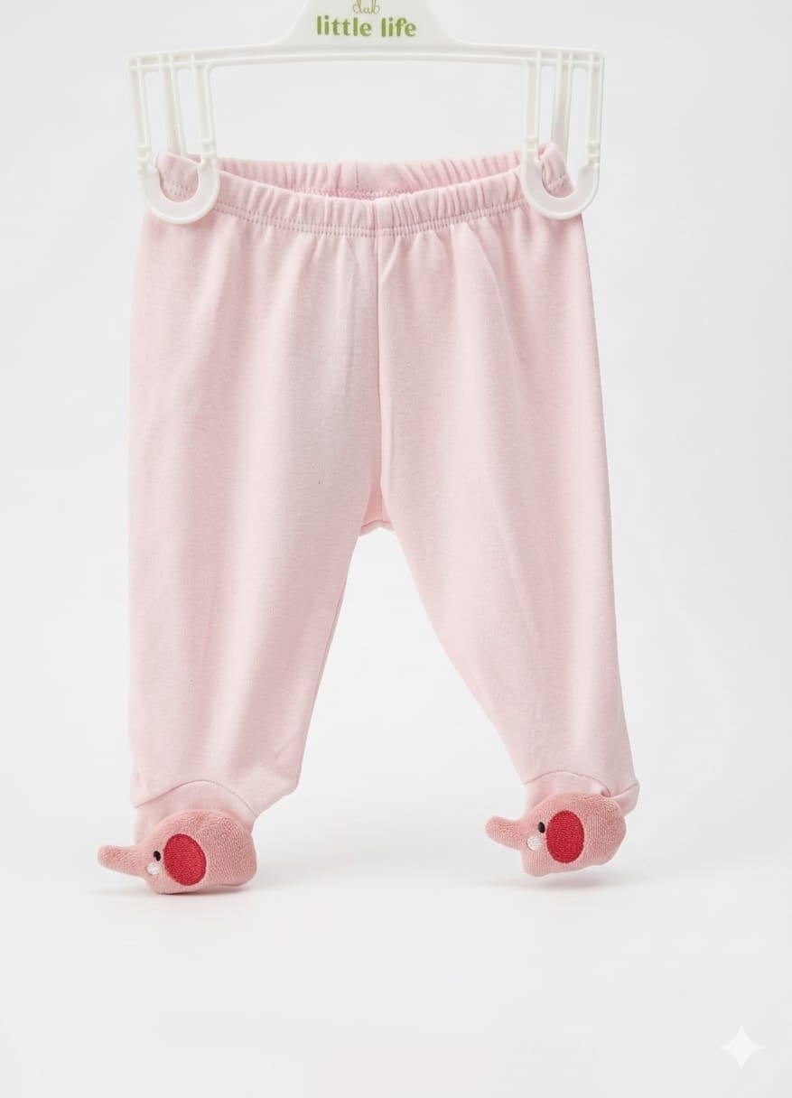 Little Life Pantolon Patikli Çıngıraklı Pembe