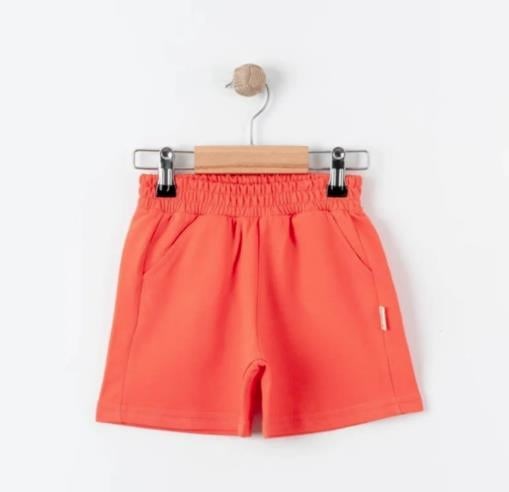 Tiffany Şort Oversize Theme Mercan