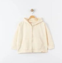 Tiffany Sweatshirt Kapüşonlu Oversize Theme Bej
