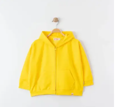 Tiffany Sweatshirt Kapüşonlu Oversize Theme Sarı