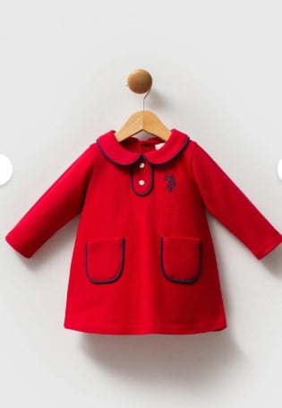 U.S. Polo Elbise Pike Kırmızı