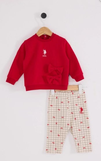 U.S. Polo 2li Takım Kırmızı