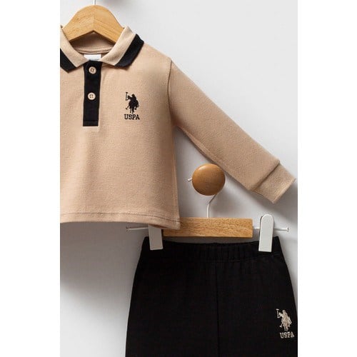 U.S. Polo 2li Takım Bej