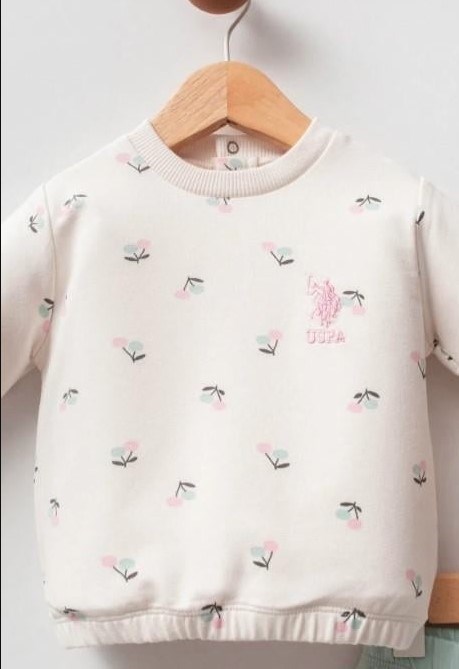 U.S. Polo 2li Takım Ekru