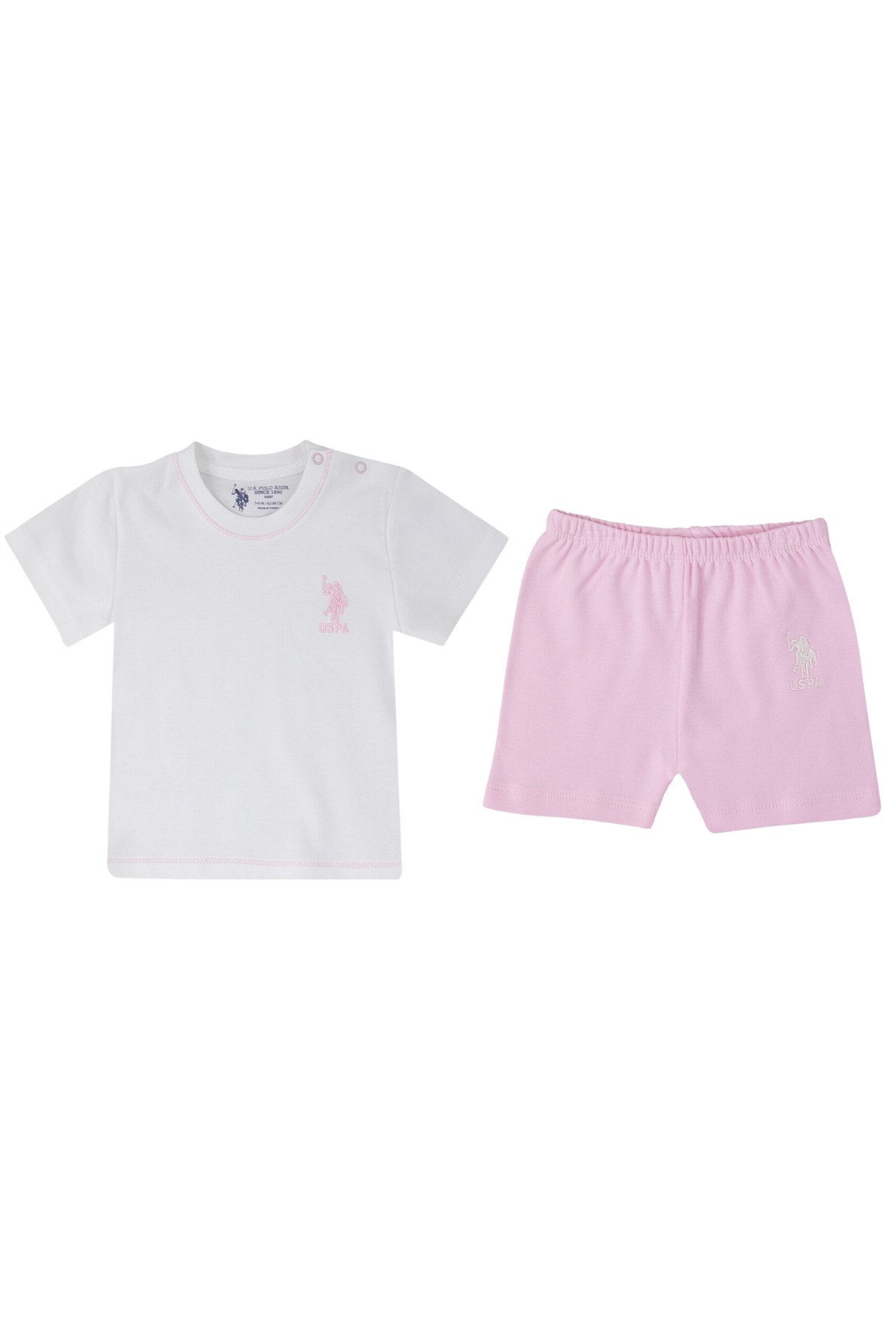 U.S. Polo 2li Takım T-Shirt Krem