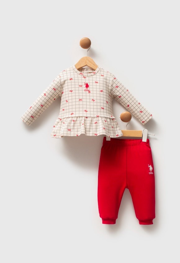 U.S. Polo 2li Takım Beyaz