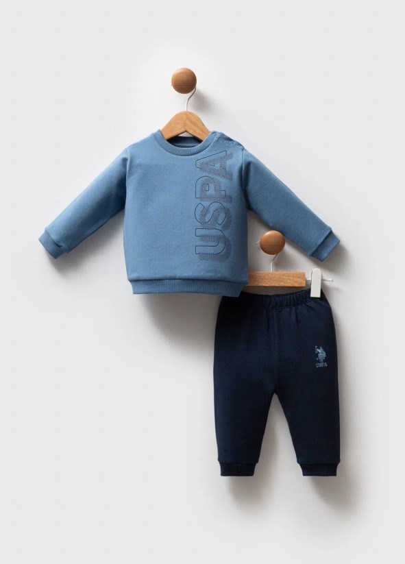 U.S. Polo 2li Takım Mavi