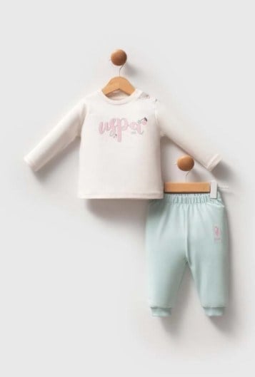 U.S. Polo 3lü Takım Ekru