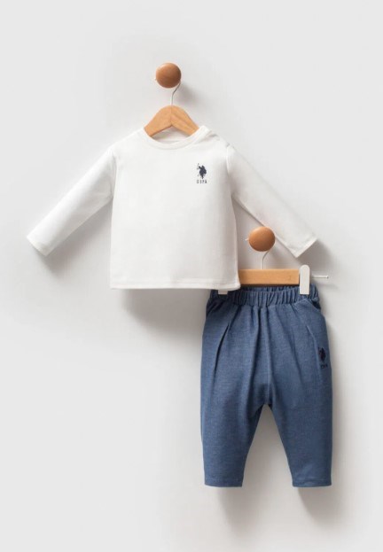 U.S. Polo 3lü Takım Mavi