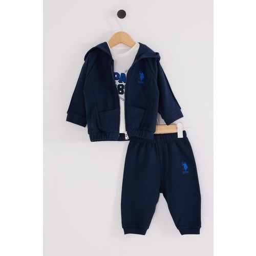 U.S. Polo 3lü Takım Lacivert