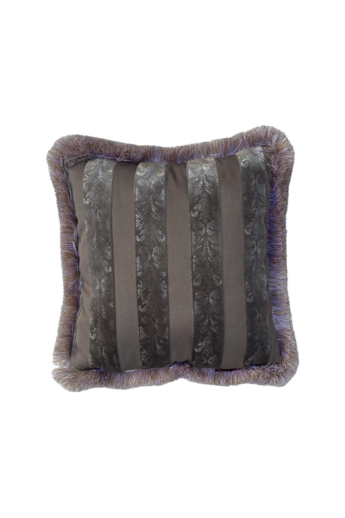 Çift Taraflı Saçaklı Yastık