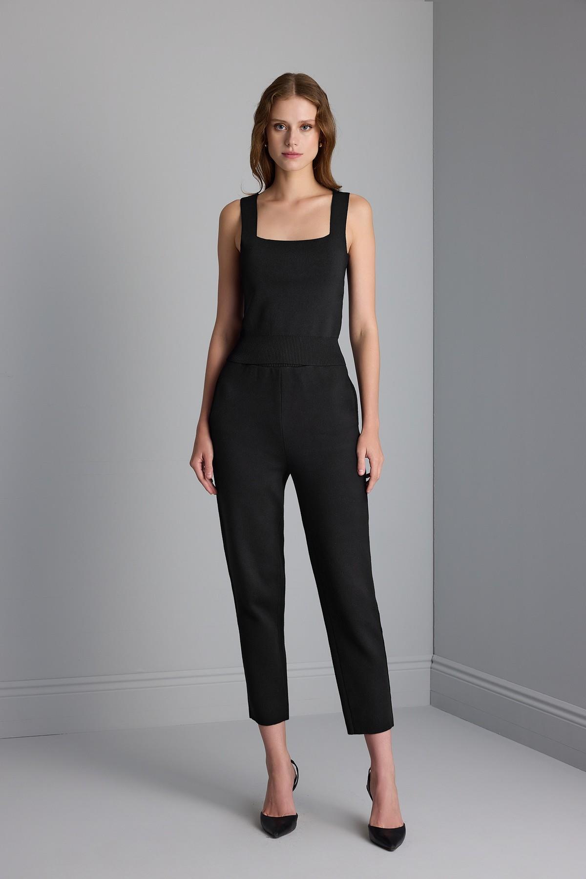 Kare Yaka Triko Crop Top