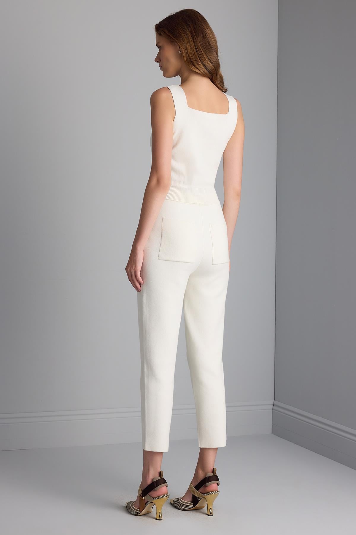 Kare Yaka Triko Crop Top