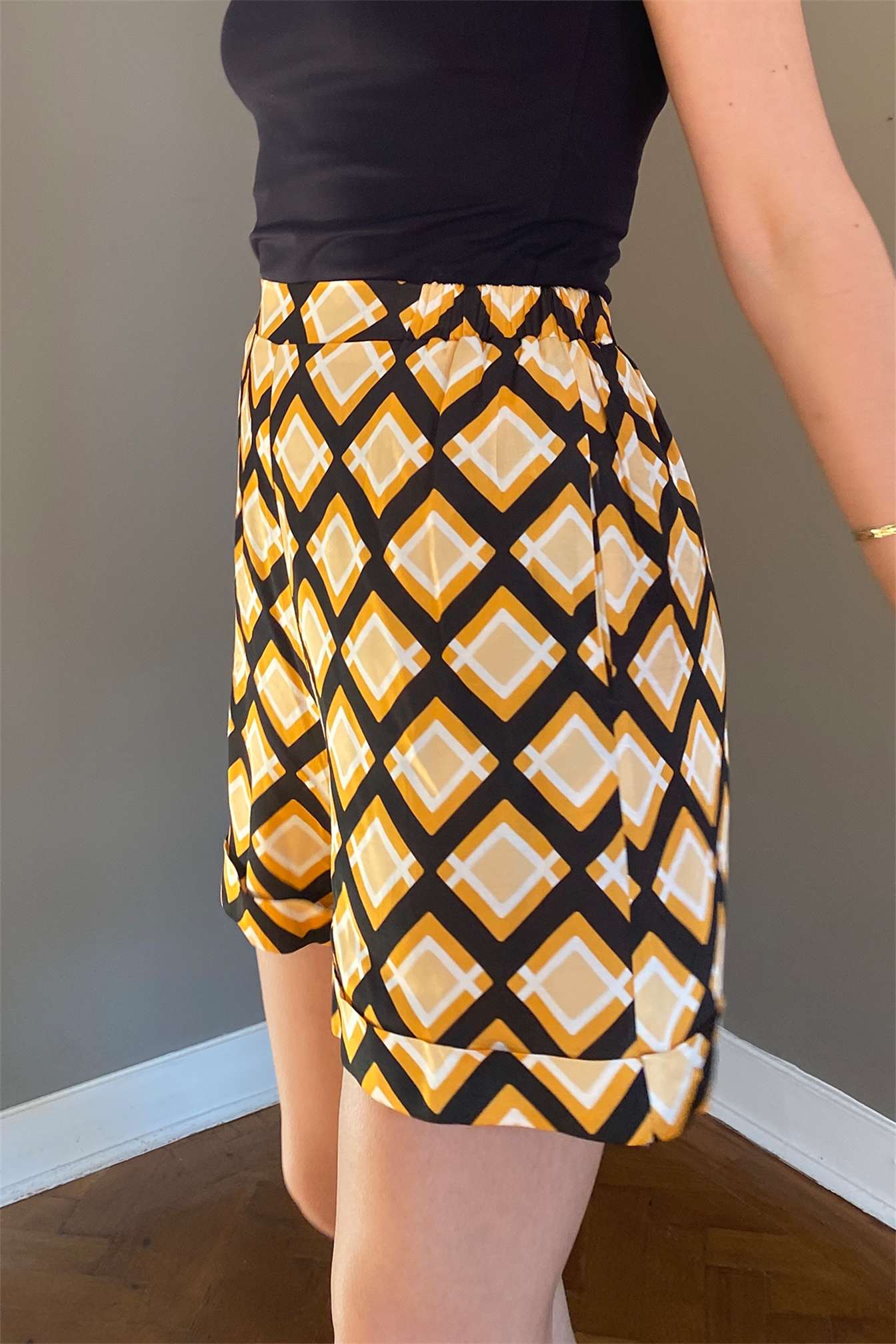 Saten Şort