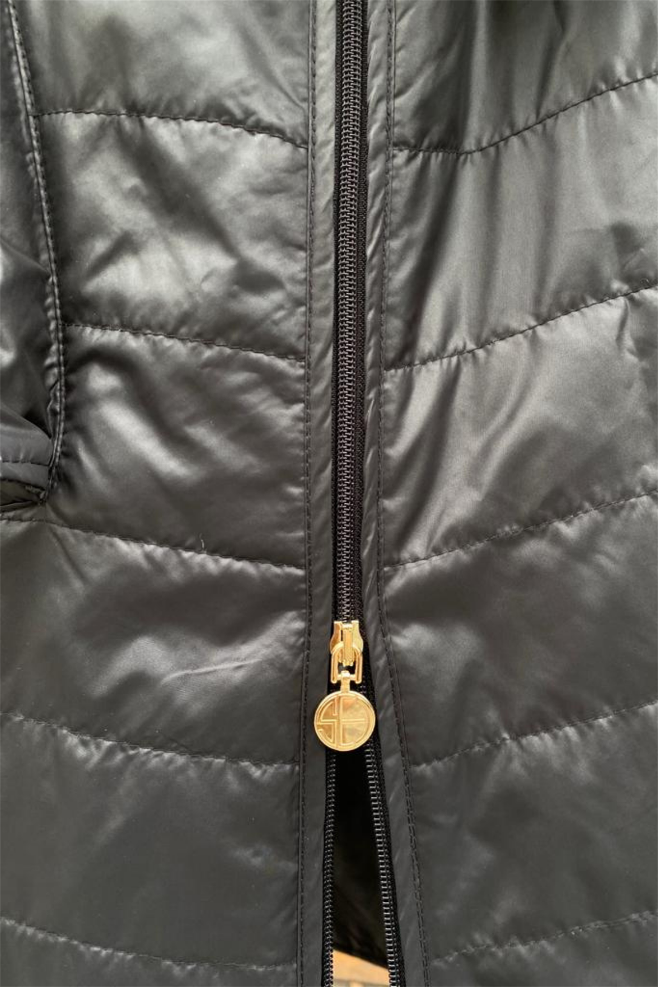 SEI X NUC BLACK QUILTED VEST