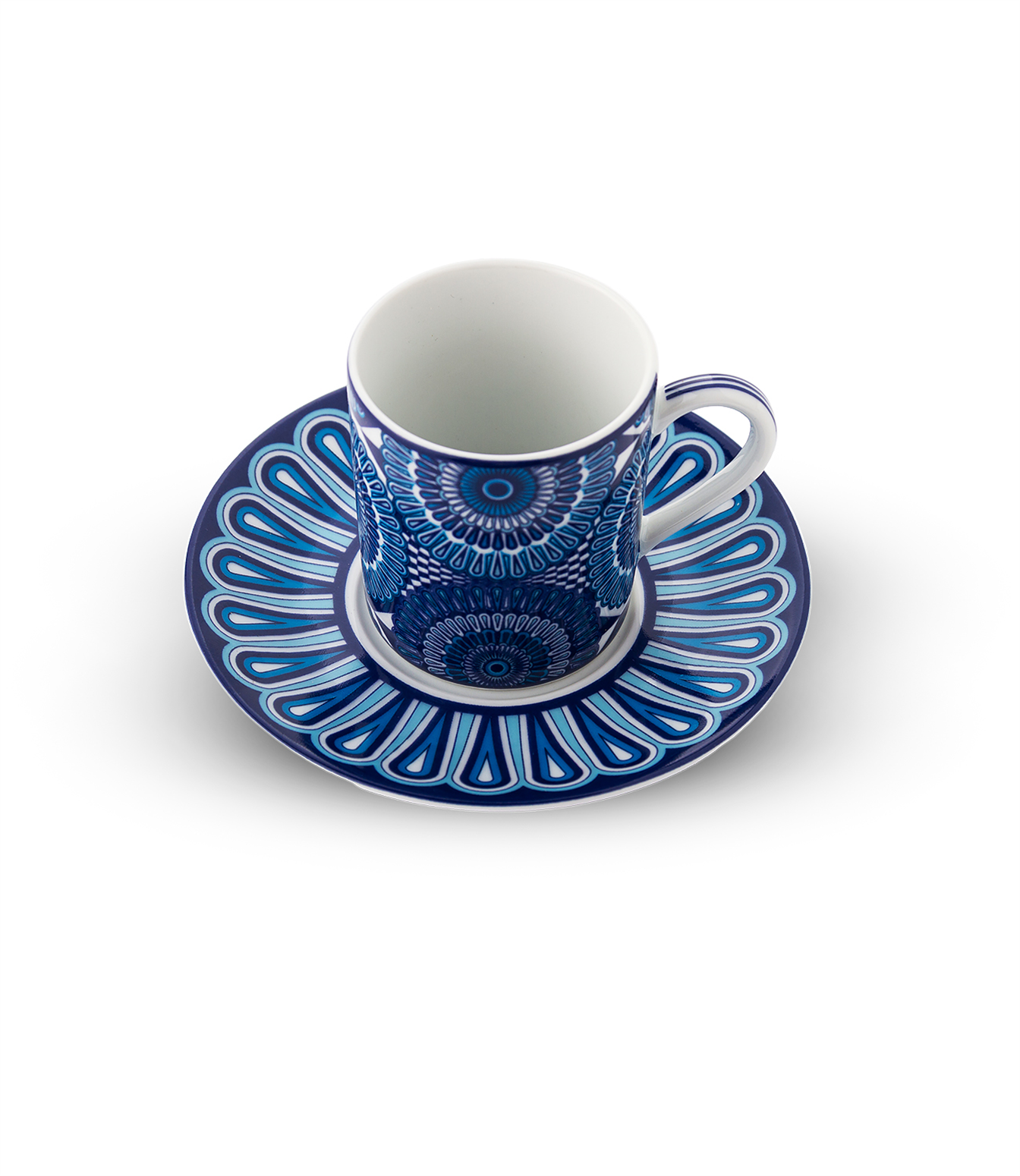 SİREN ERTAN TASARIMLI LIMITED EDITION 2'Lİ PORSELEN TÜRK KAHVESİ FİNCAN SETİ