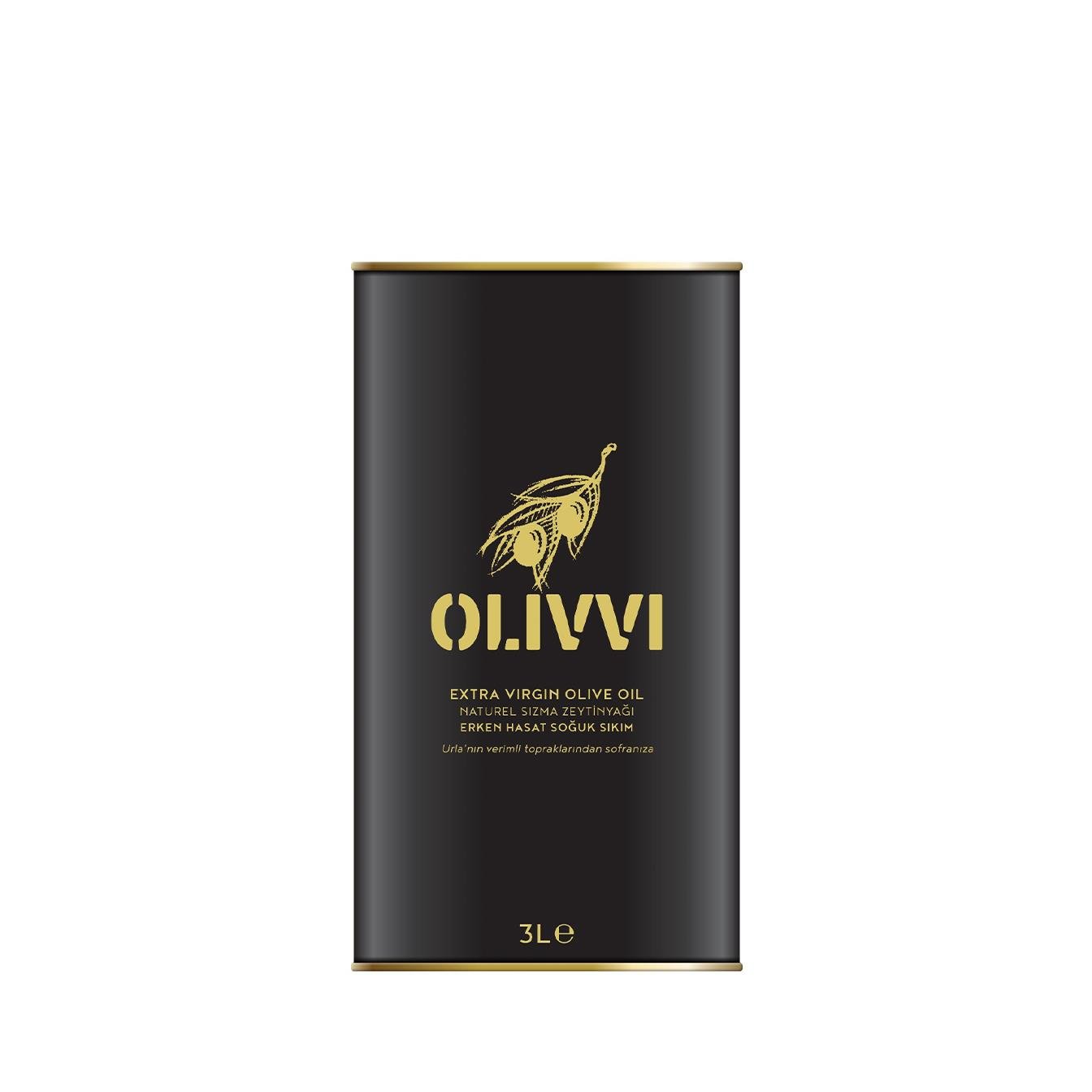 Soğuk Sıkım Sızma Zeytinyağı 3 Lt