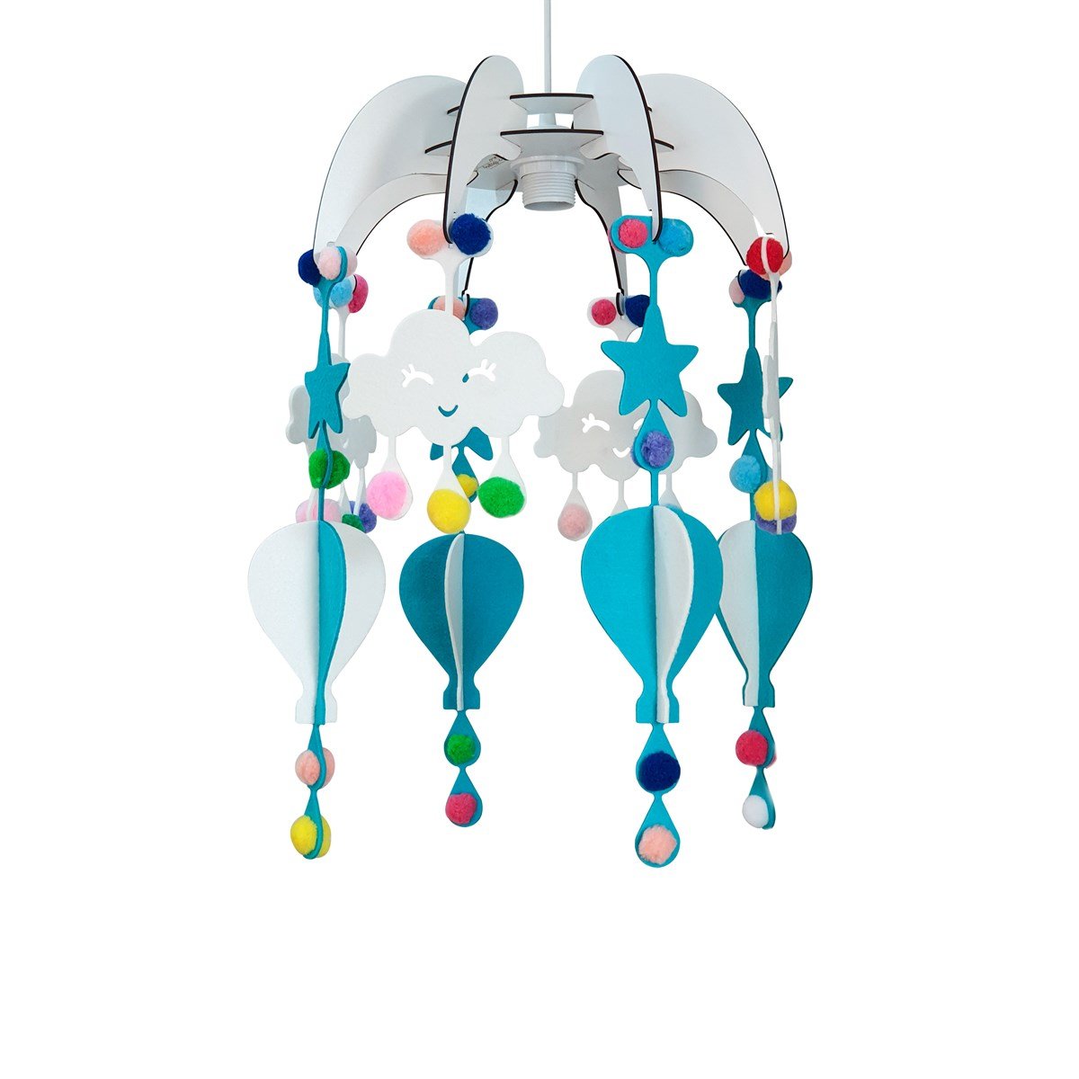 Design Otto Dream Light Dekoratif Çocuk Bebek Odası Avizesi Mavi MC210702