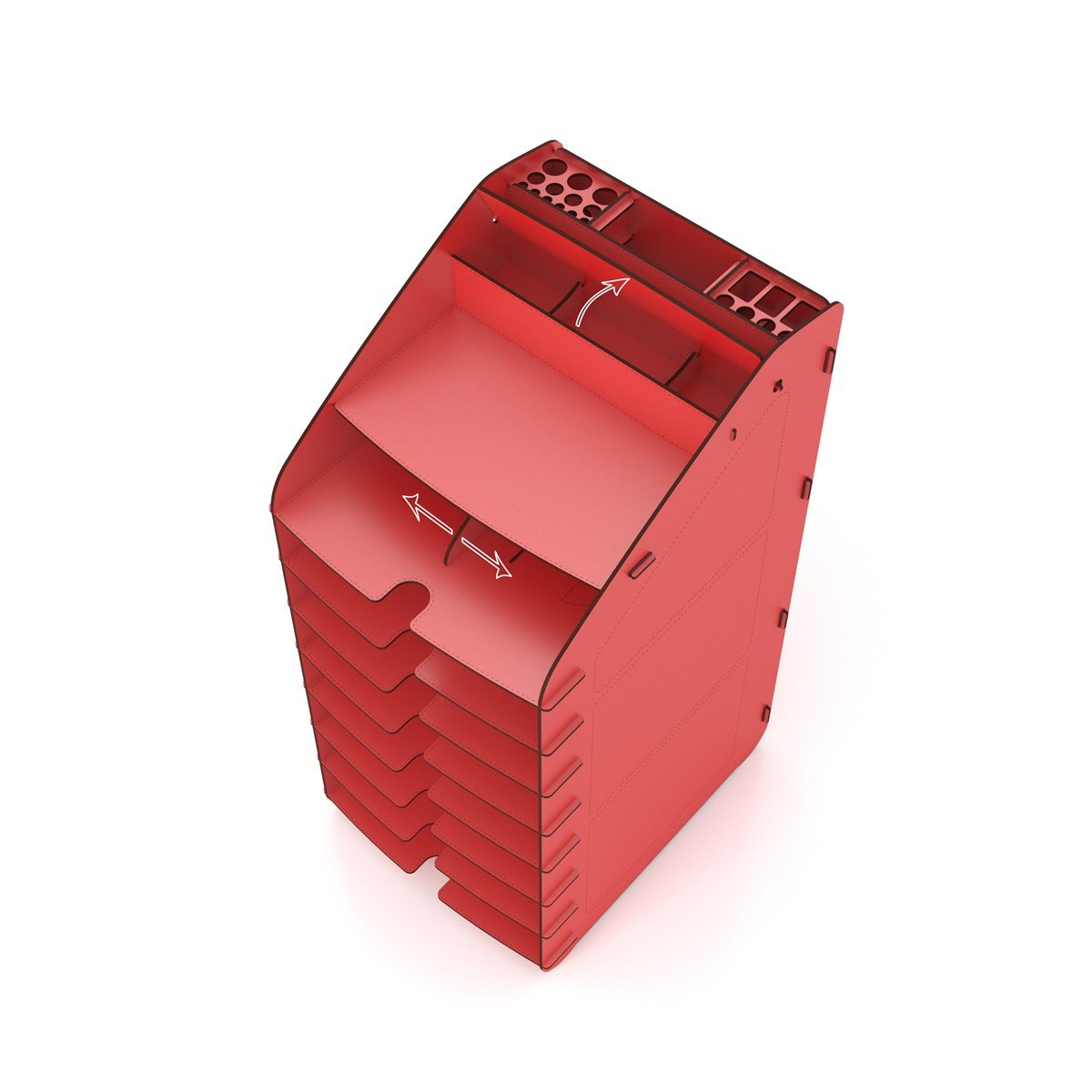 Design OTTO Tower Masaüstü Organizer 10 Kat A4 Evrak Rafı 6 Renk MC210803