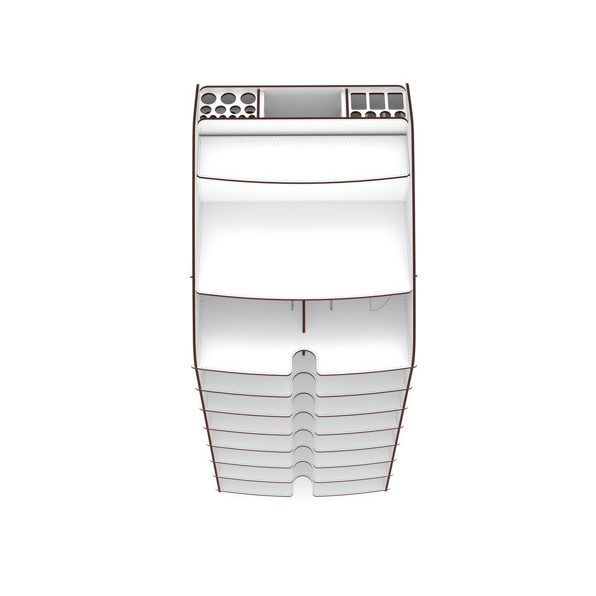 Design OTTO Tower Masaüstü Organizer 10 Kat A4 Evrak Rafı 6 Renk MC210801