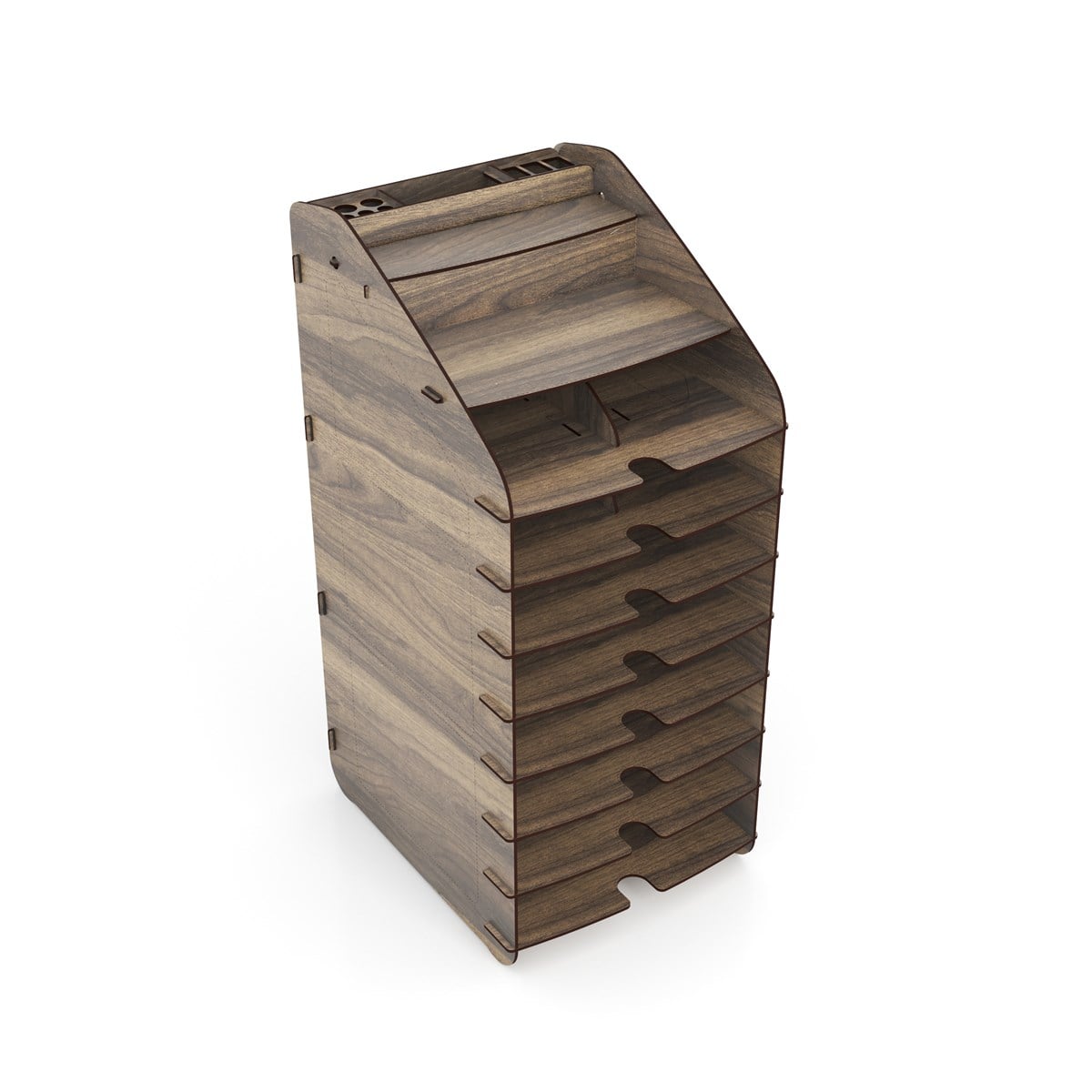 Design OTTO Tower Masaüstü Organizer 10 Kat A4 Evrak Rafı 6 Renk MC210802