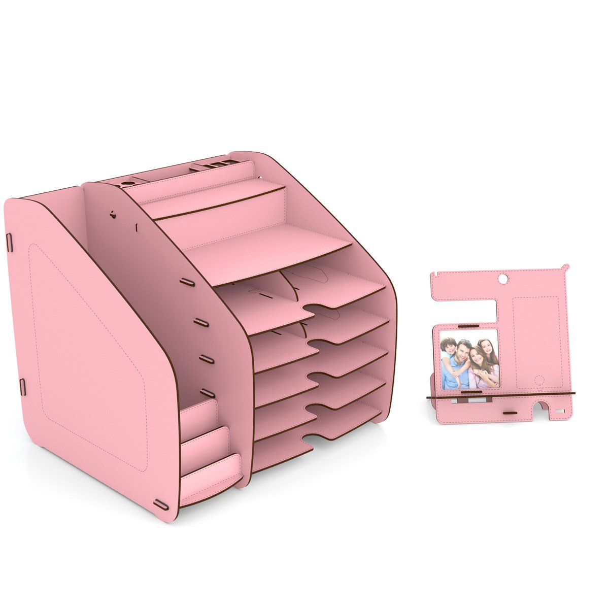 Design OTTO XLarge Modest 6 Renk A4 Evrak Rafı Masaüstü Organizer MC200405