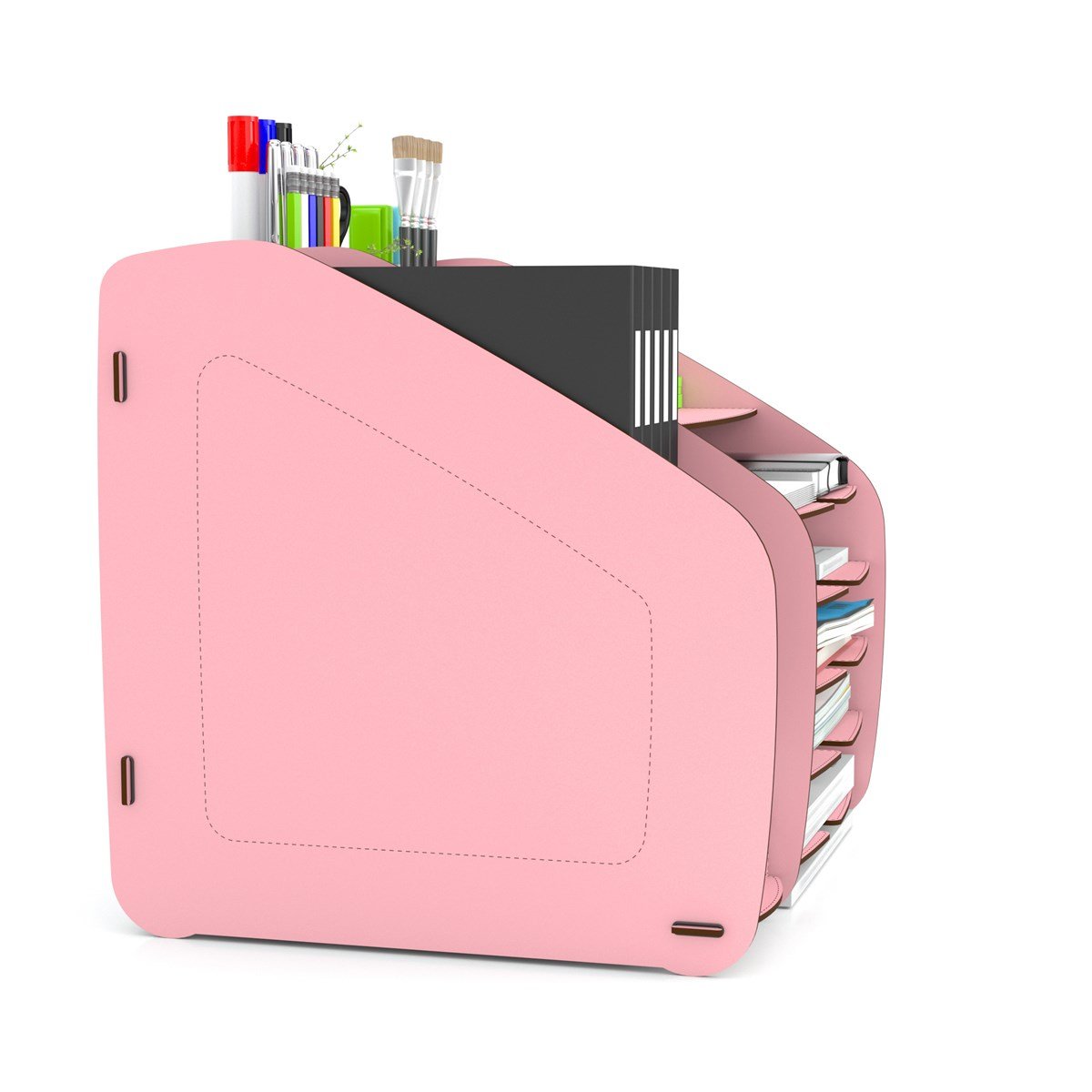 Design OTTO XLarge Modest 6 Renk A4 Evrak Rafı Masaüstü Organizer MC200405