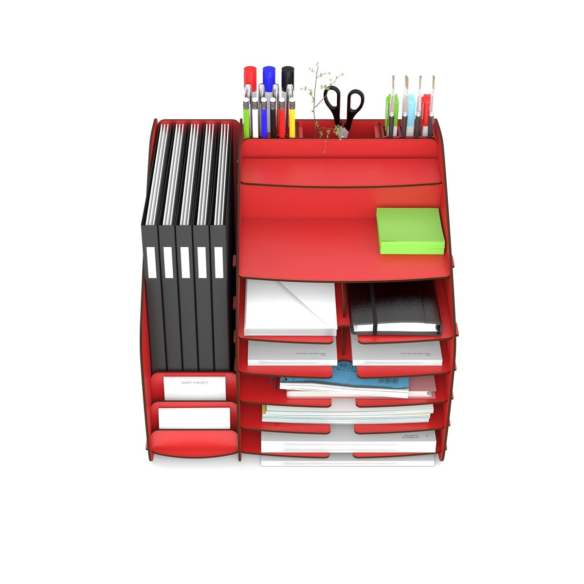 Design OTTO XLarge Modest 6 Renk A4 Evrak Rafı Masaüstü Organizer MC200404