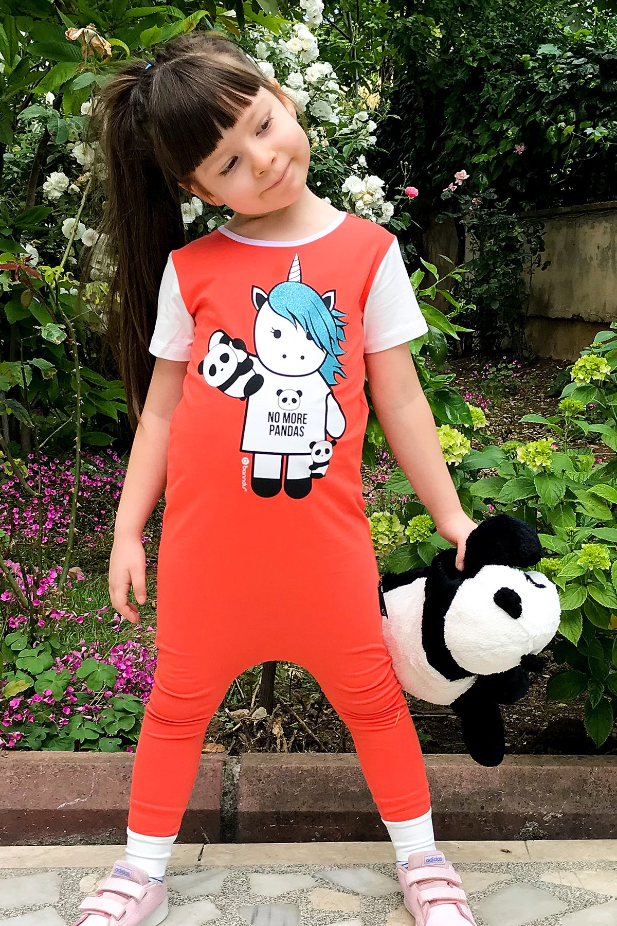 Easy Peasy Romper TulumBanndu Easy Peasy No Panda Romper Tulum