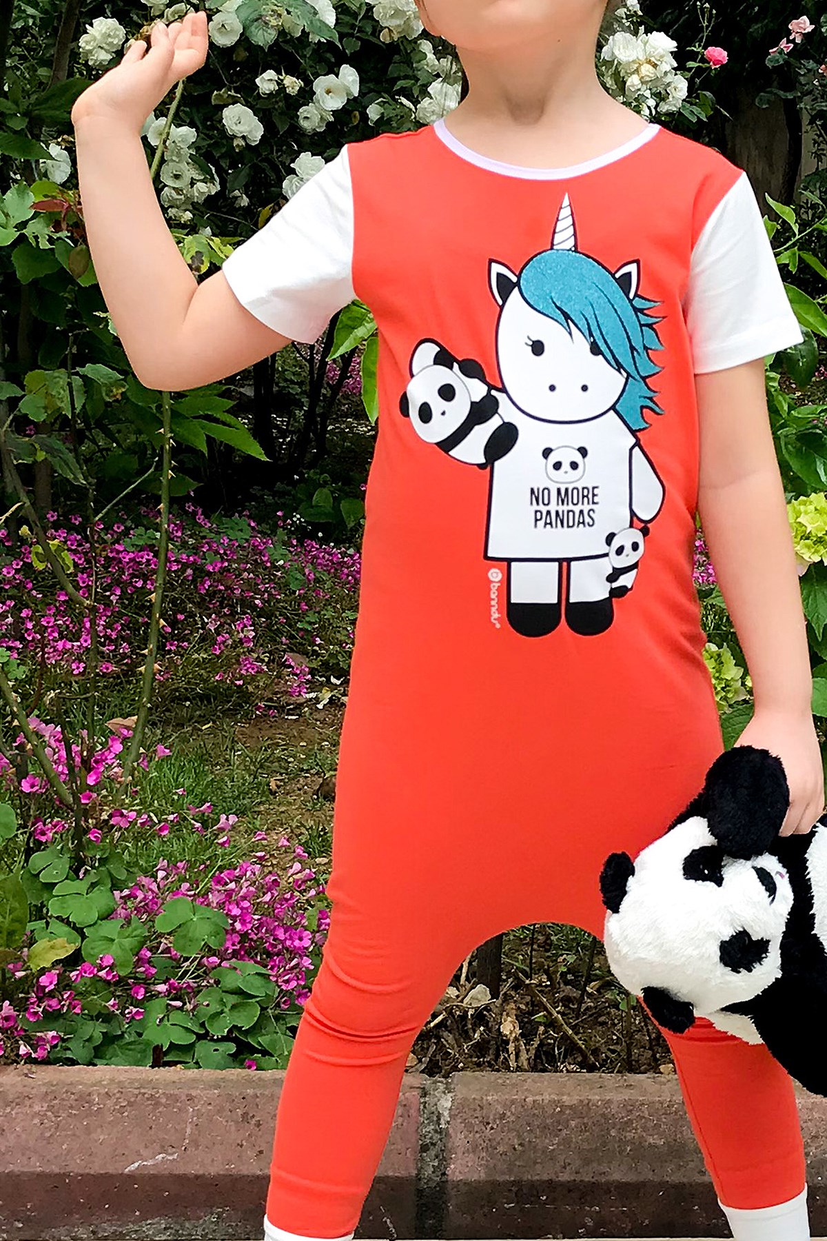 Easy Peasy Romper TulumBanndu Easy Peasy No Panda Romper Tulum