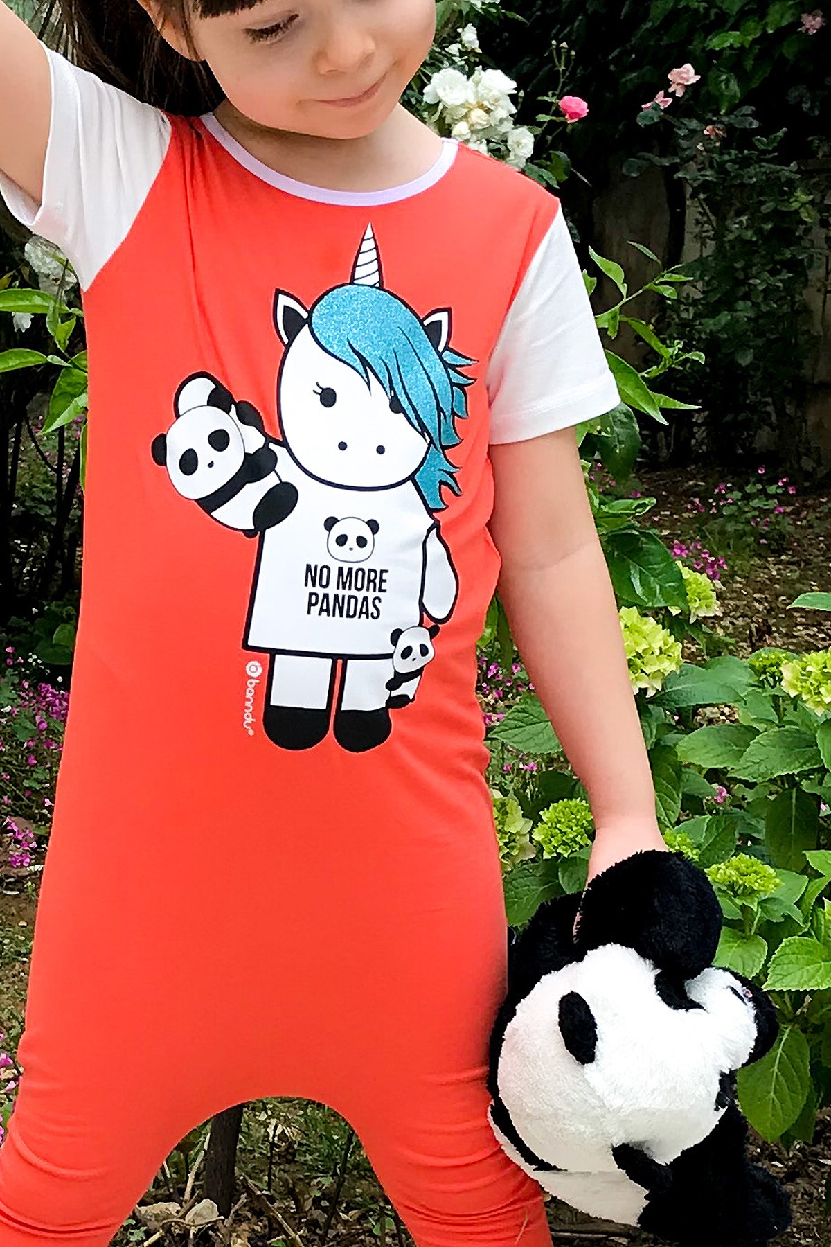 Easy Peasy Romper TulumBanndu Easy Peasy No Panda Romper Tulum