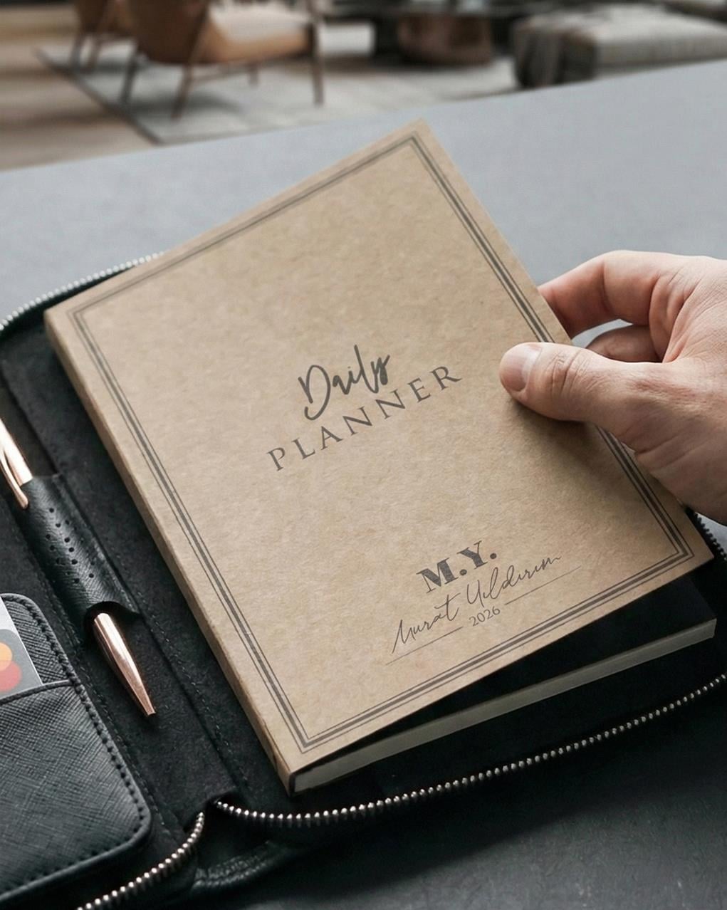 Daily Planner - Organizer & El Çantası - Midi