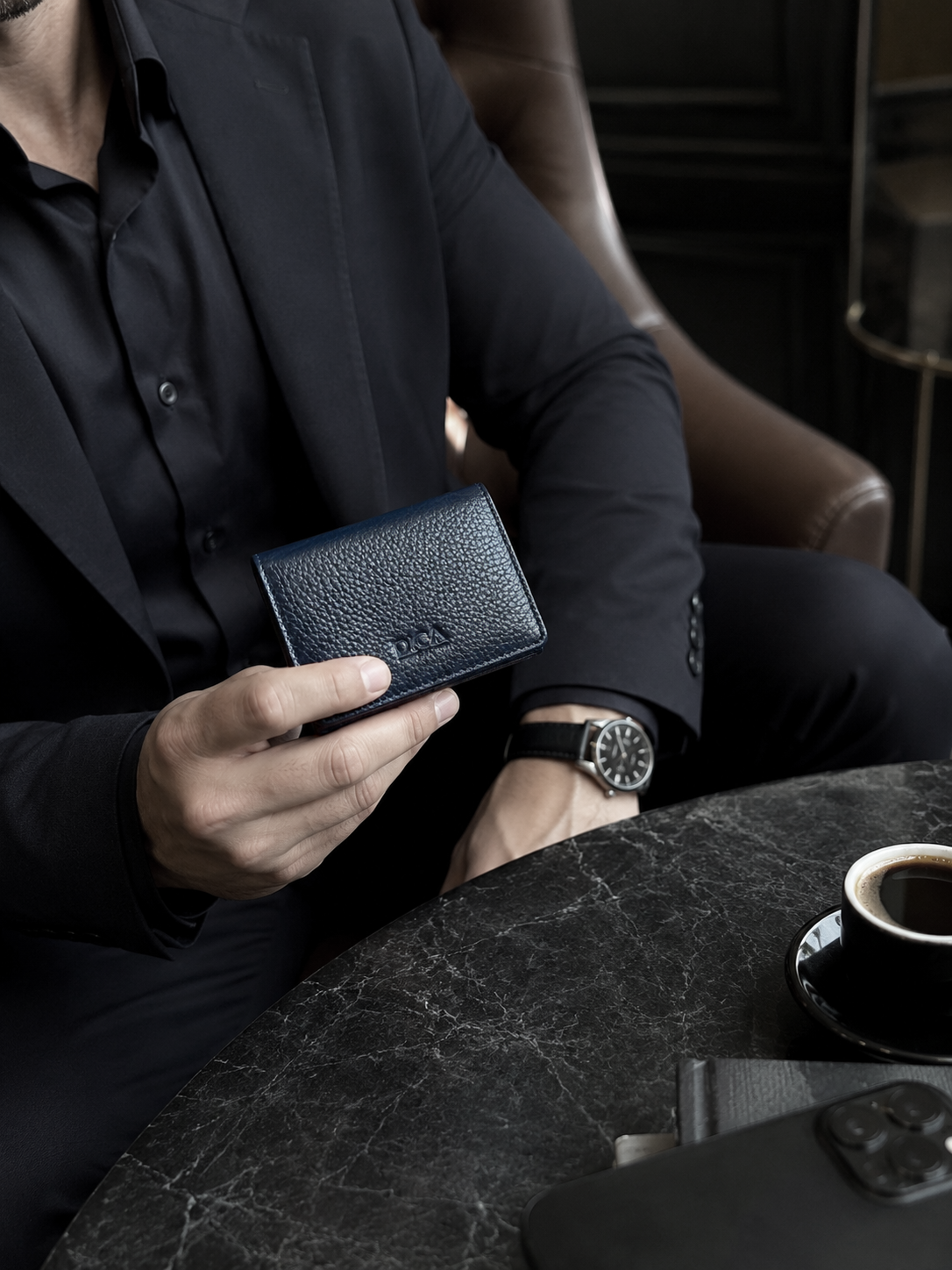 Diga Slim Cavalier El Yapımı Cüzdan