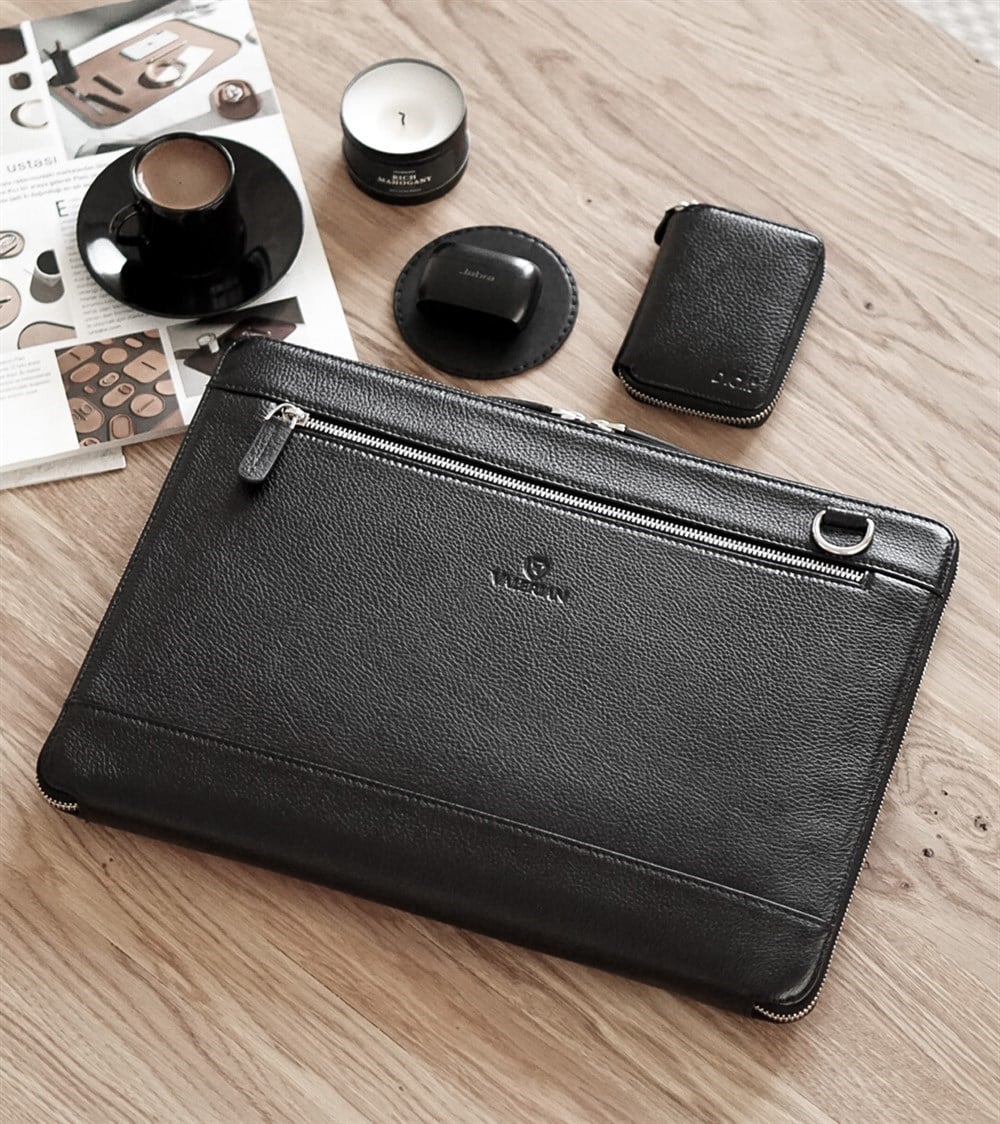 Mac-Pack Business - Man & Woman - Hakiki Deri Laptop Evrak Çantası