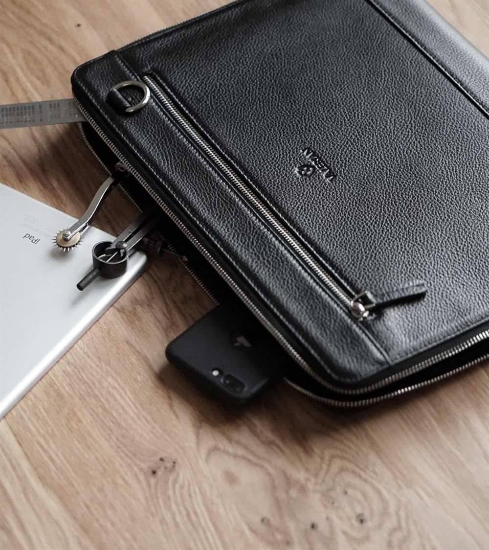 Mac-Pack Business - Man & Woman - Hakiki Deri Laptop Evrak Çantası