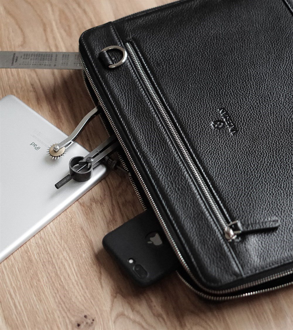 Mac-Pack Business - Man & Woman - Hakiki Deri Laptop Evrak Çantası